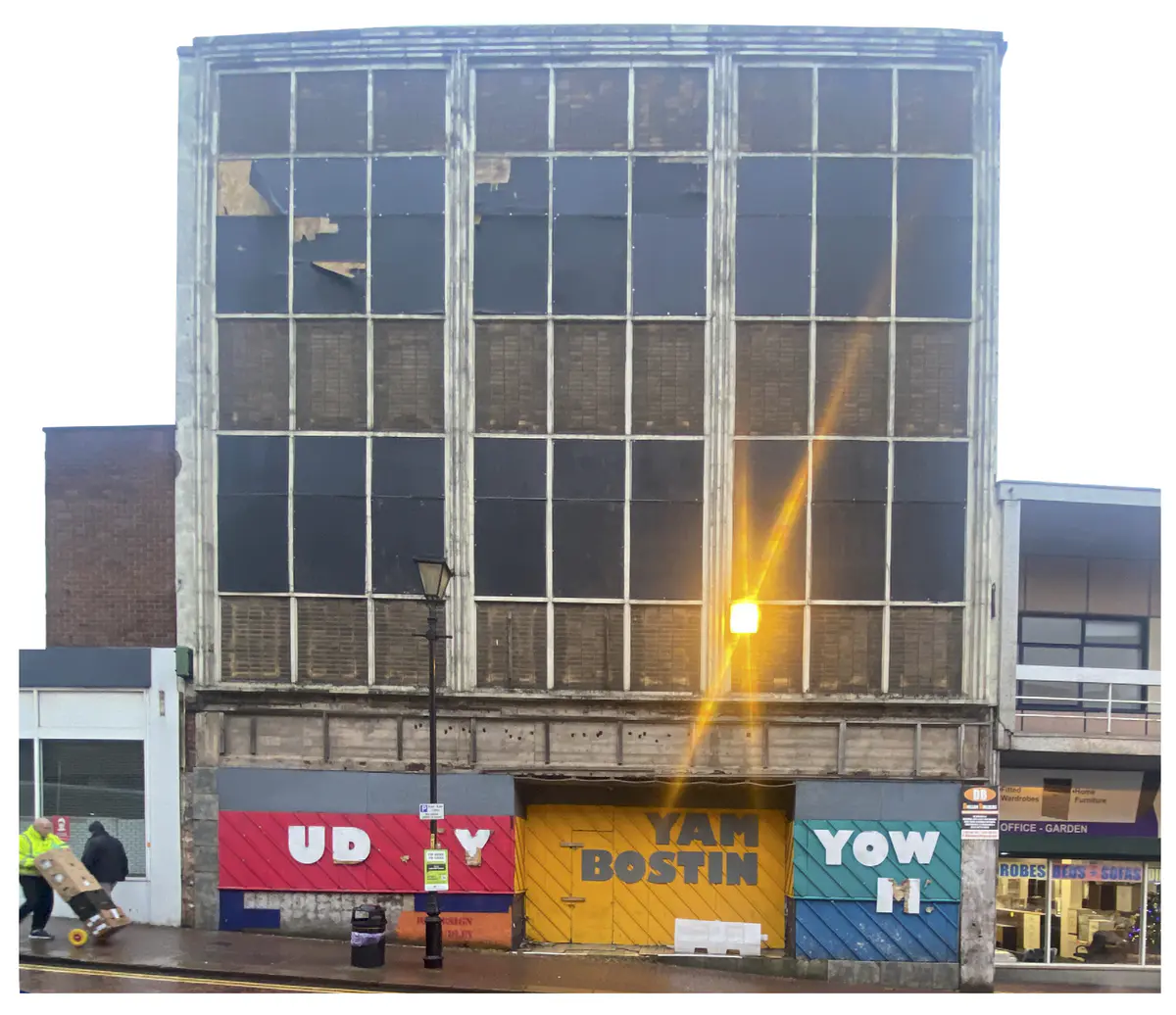 This building has been picked because it is significant as it represents the language slang used in the local area. Not only that, the facade clearly looks worn and requires repair throughout. This is the best place to start as the locals would easily refer to it via slang. So when spreading the news of repair, people would instantly know which building it is. - Ryan Cooksey Building 1 Photo.png